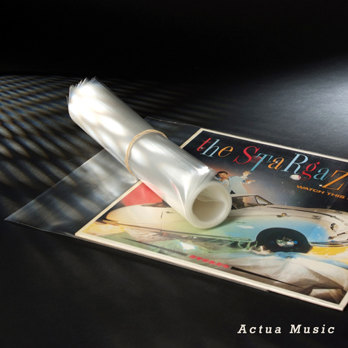 ACTUA MUSIC - Protection Disques Vinyles - 100 Pochettes de protection  polyéthylène pour vinyle 33T