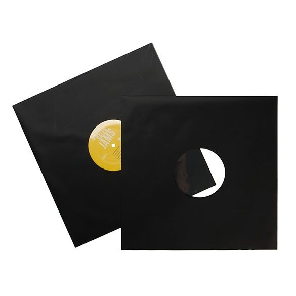 ACTUA MUSIC - Protection Disques Vinyles - Sous-pochette - 100 Sous- pochettes doublées pour 33 tours